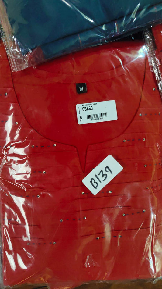 Pure cotton with handloom cotton dupatta three piece set (B139)