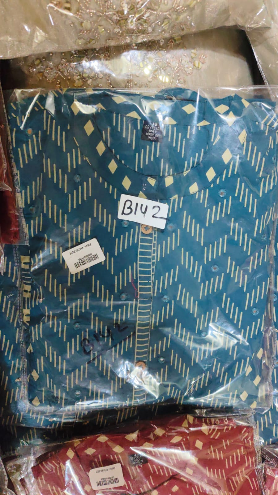 Pure cotton two piece cordset (B142)