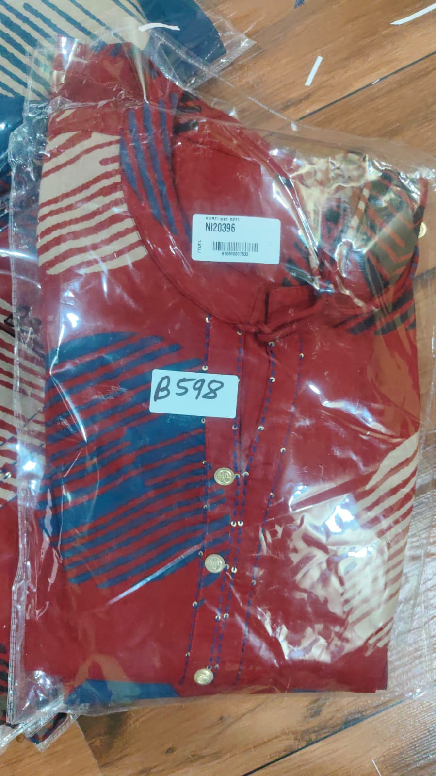 Pure cotton two piece cordset (B598)