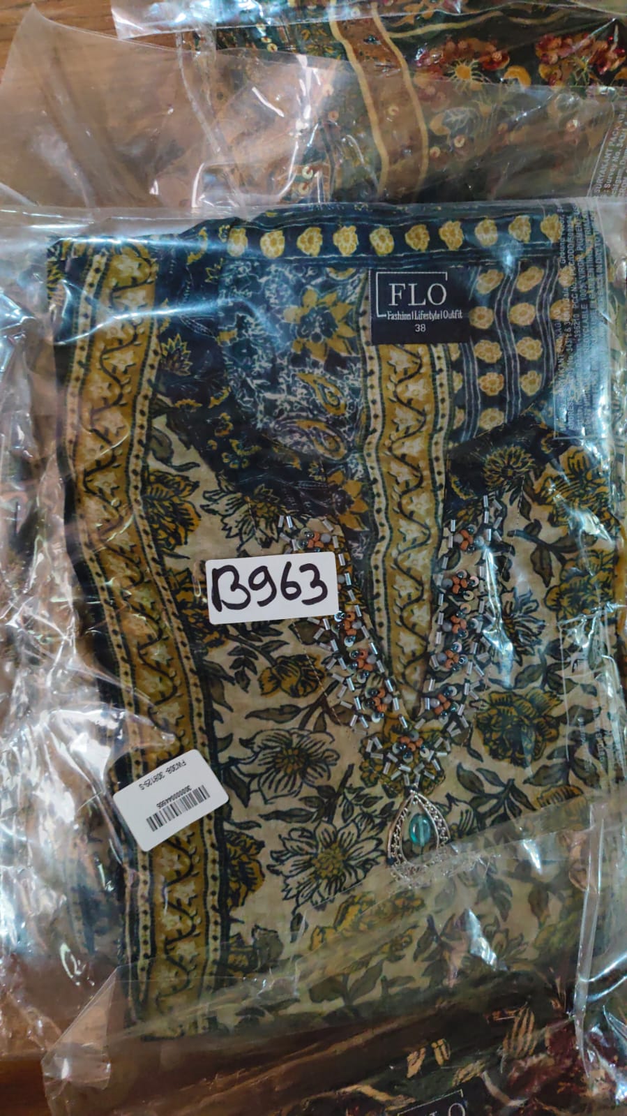 Pure crape smart two piece cordset (B963)