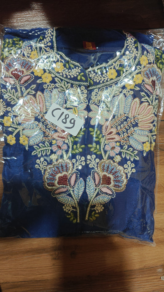 Chinnon with hand work two piece cordset (C189)