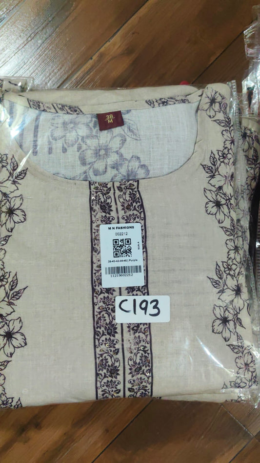 Cotton linen smart three piece set (C193)