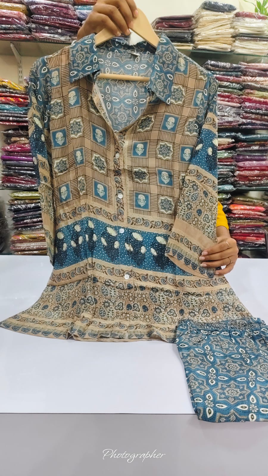 Natural crape smart two piece cordset (C240)