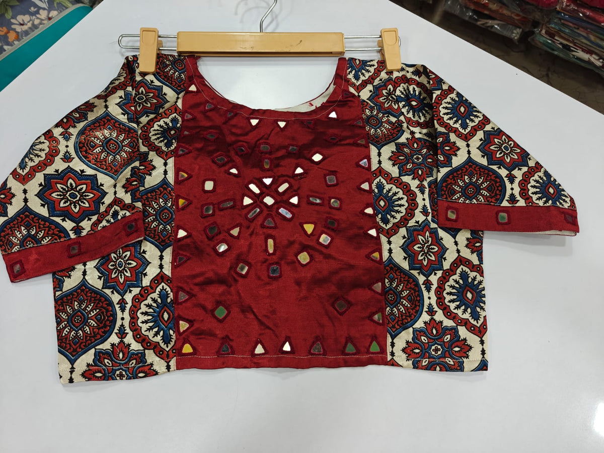 Mashroo silk with lining paded (F118)