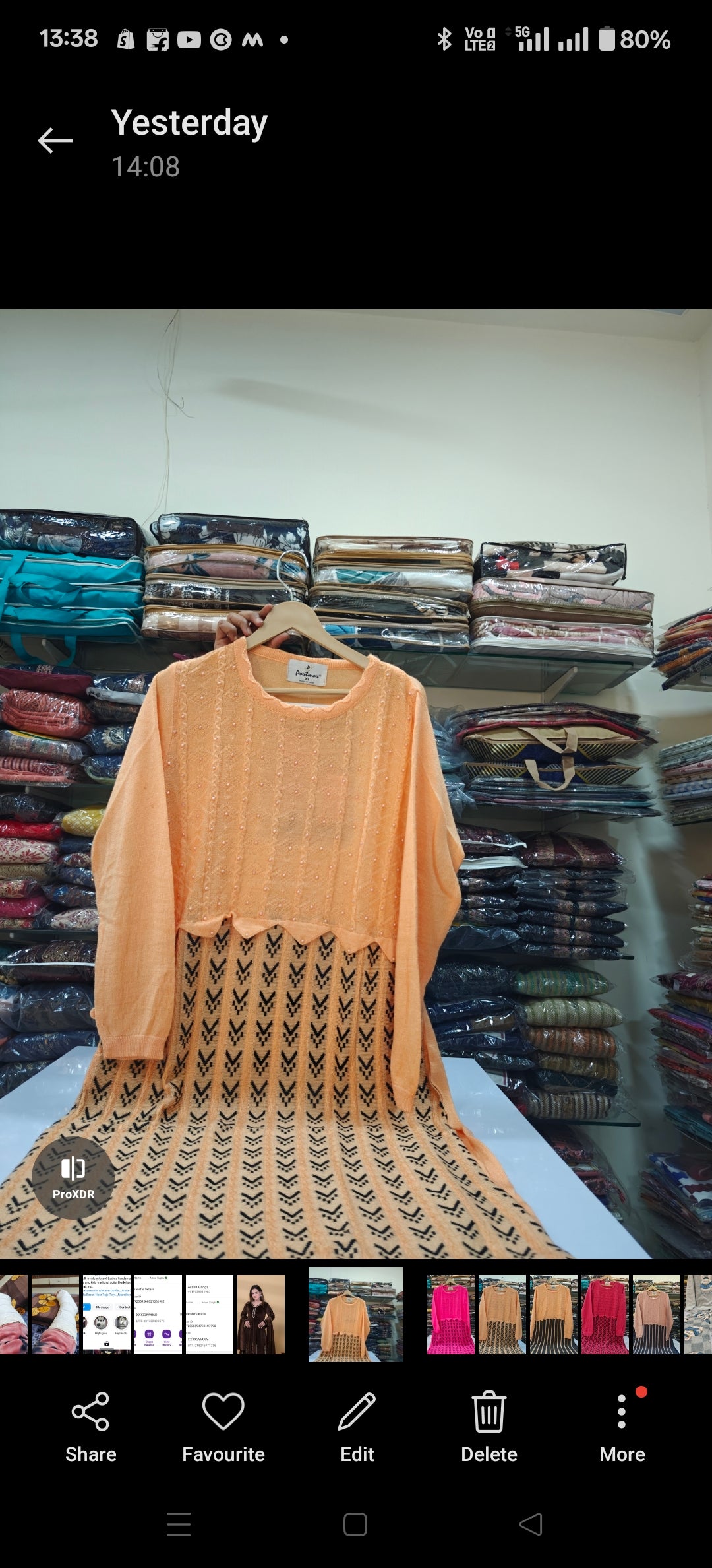 Premium knitting wollen kurta (W31)