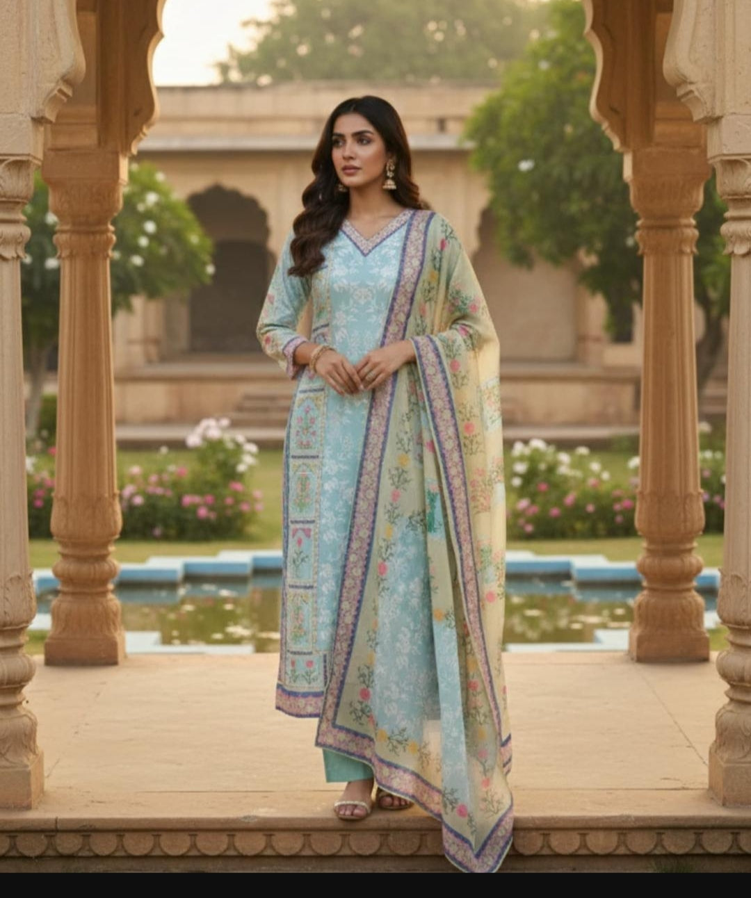 Cotton three piece set (A1863)