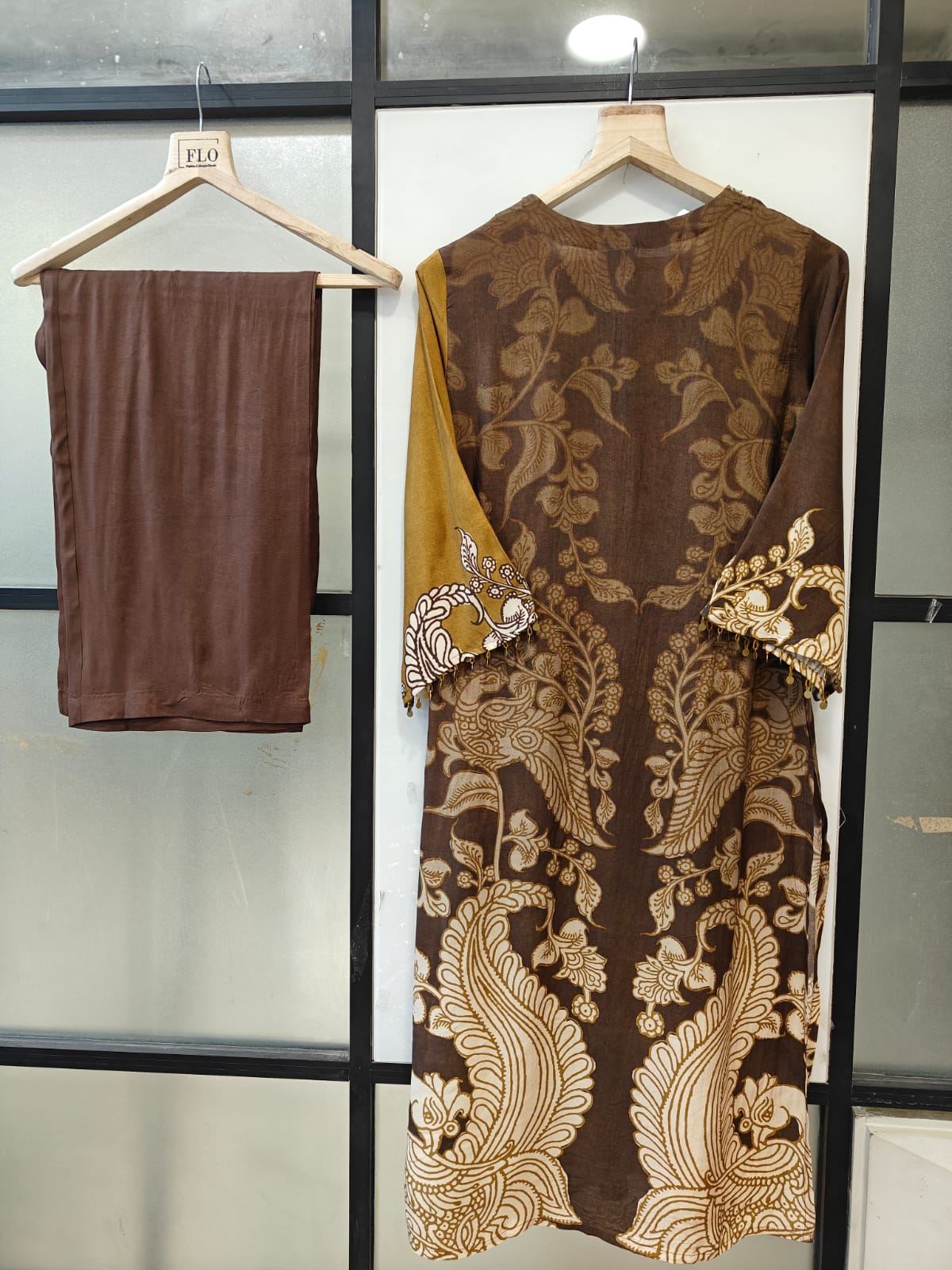 Pure mul silk smart two piece cordset (B620)