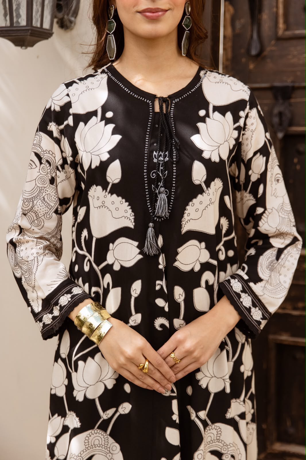 Smart german rayon extremely soft two piece cordset (S270)