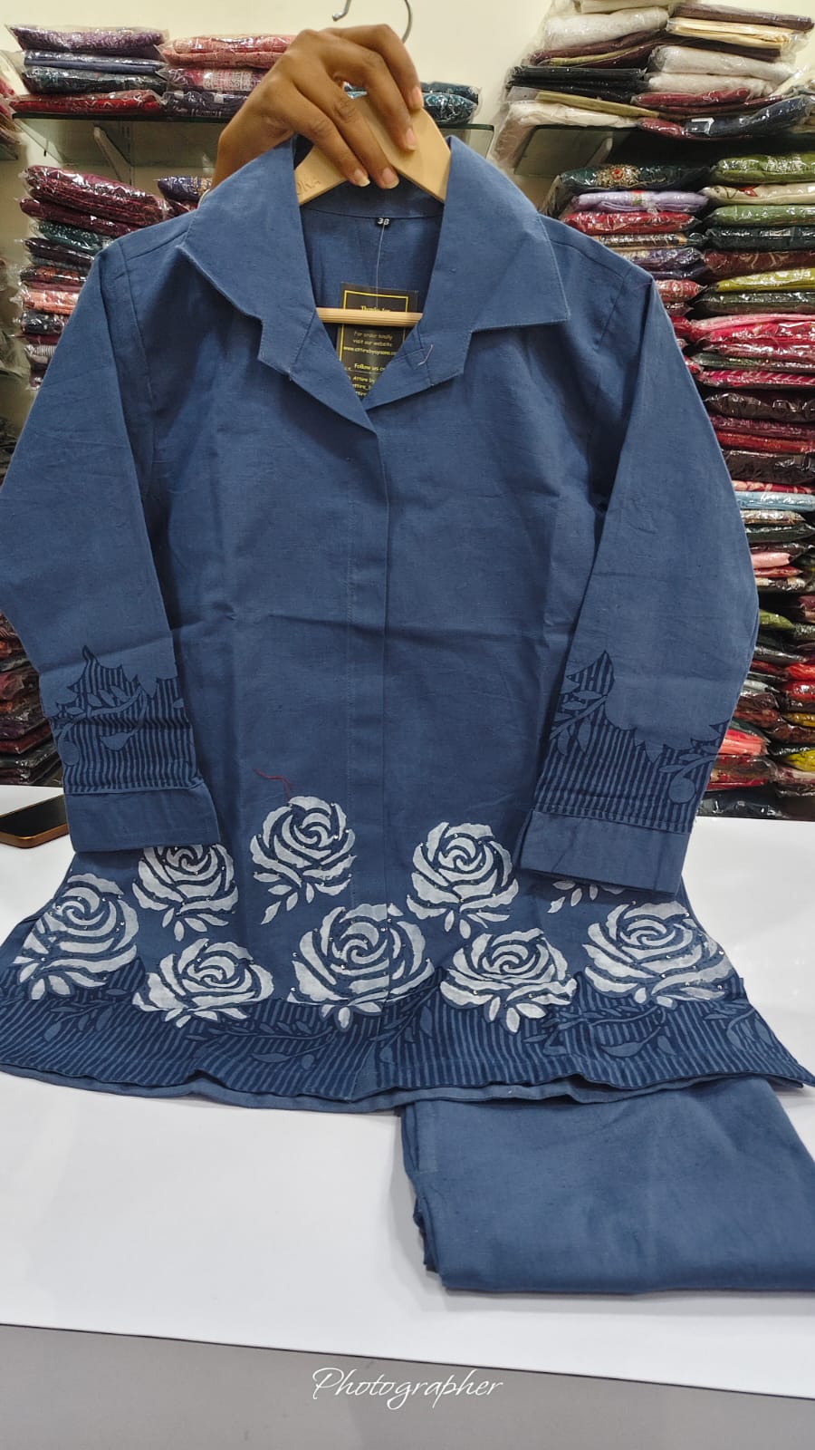 Pure cotton two piece cordset (B605)