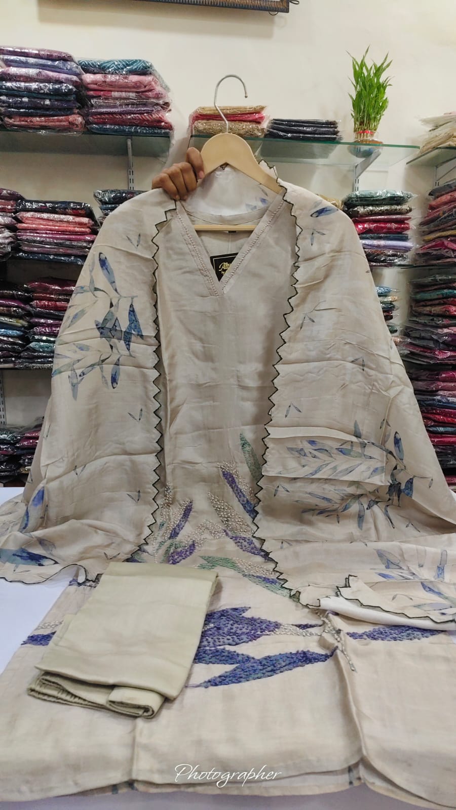 Pure silk three piece set (A767)