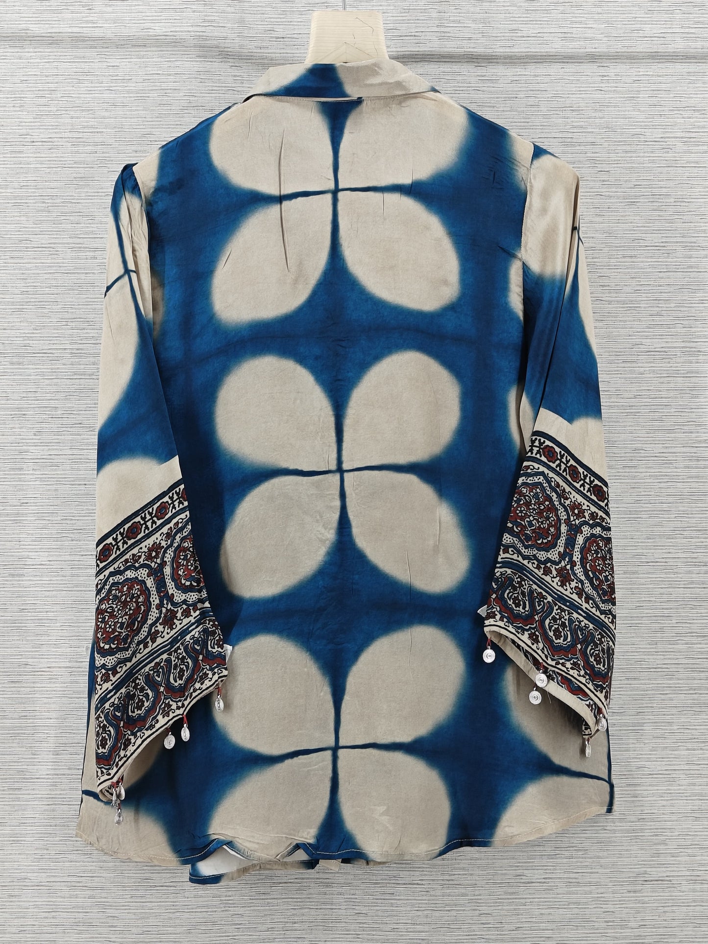 Pure crape smart shirt (C595)