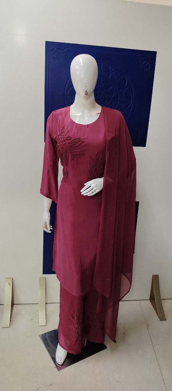 Pure chinnon designer three piece set (A1347)