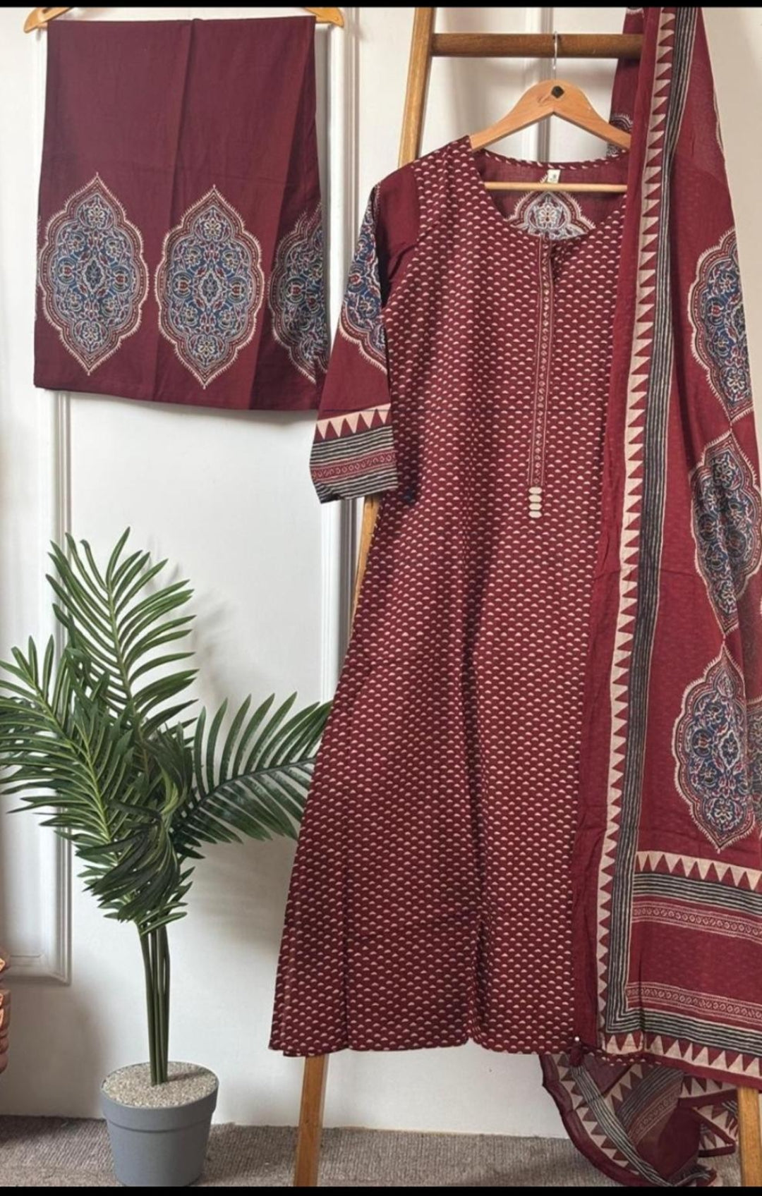 Pure cotton three piece set (A1336)