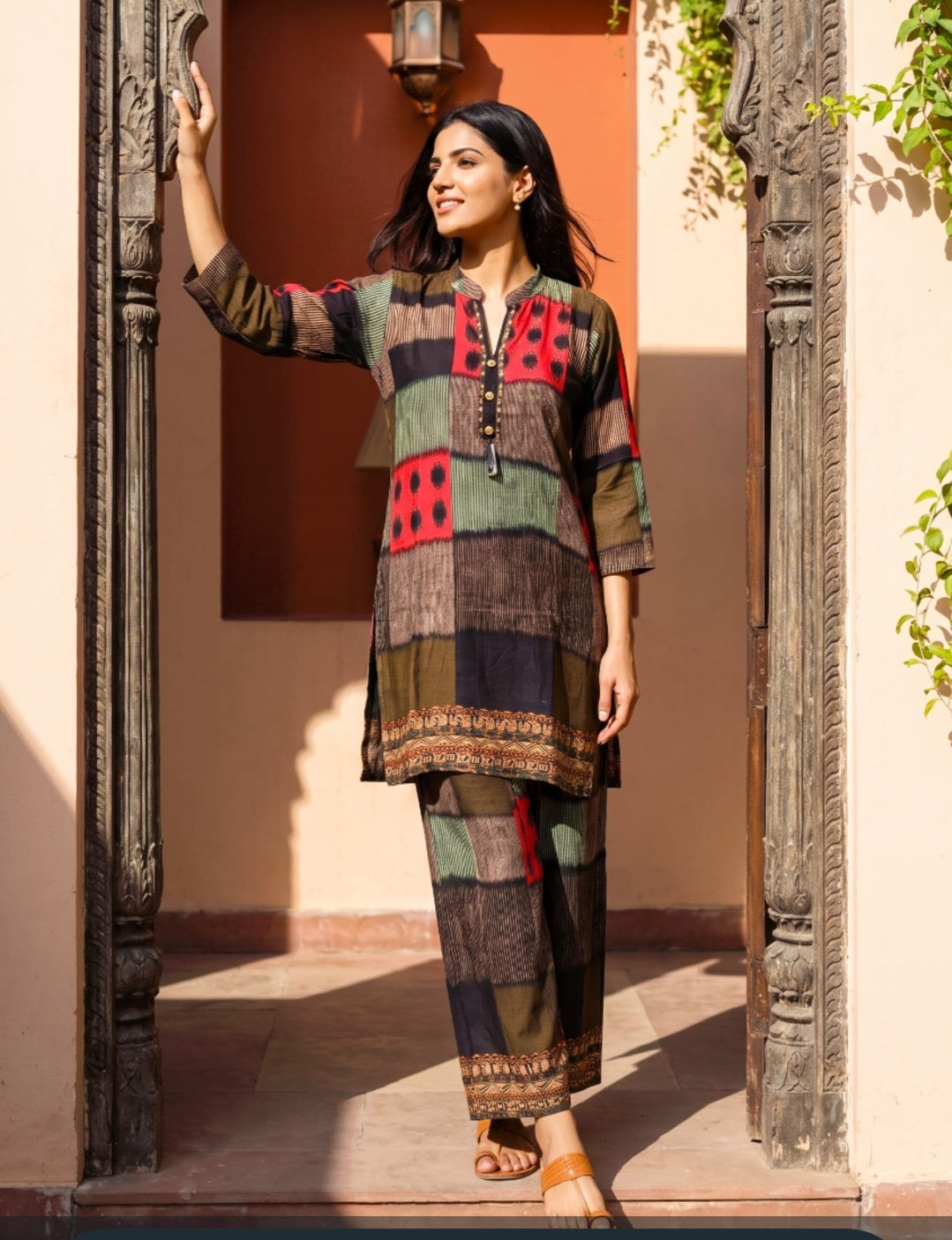 Soft cotton modal smart two piece cordset (C576)