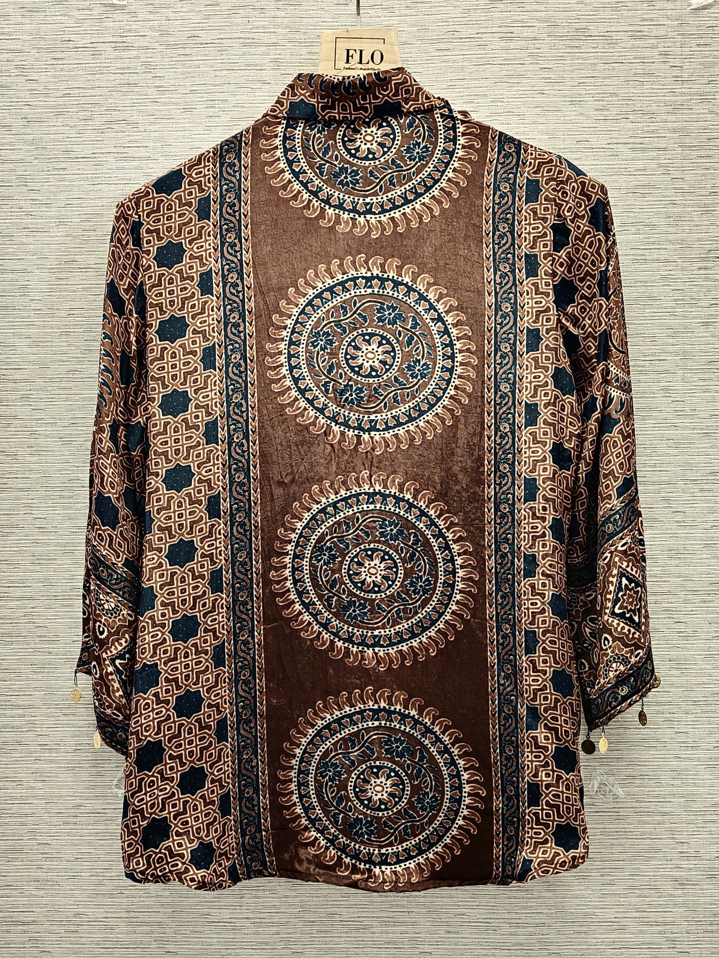 Pure crape smart shirt (C141)