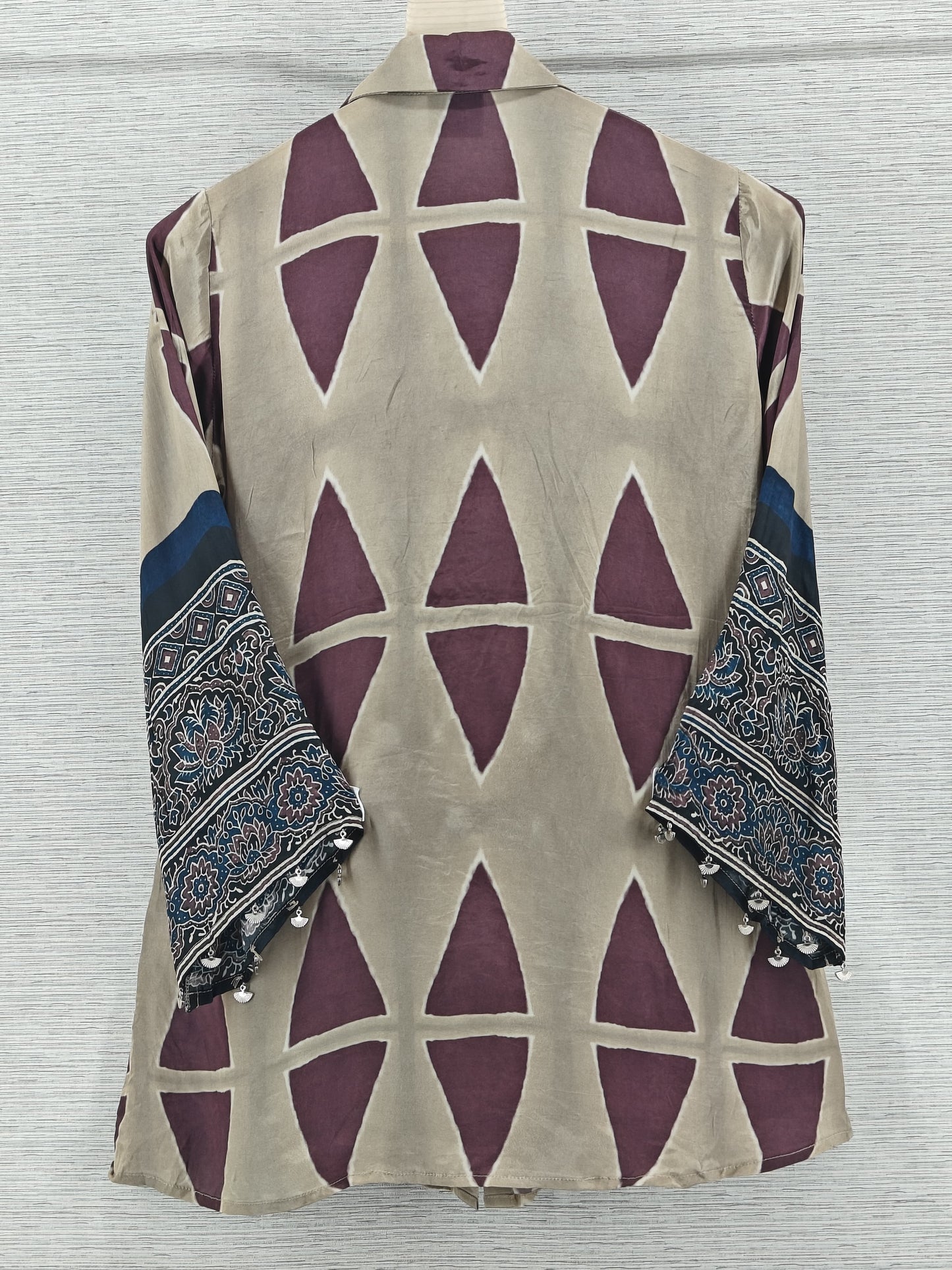 Pure crape smart shirt (C583)