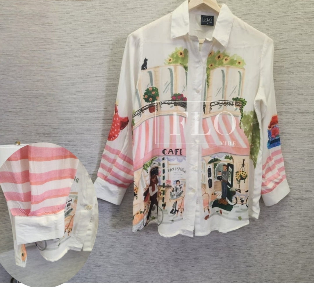 Pure muslin smart shirt (A1932)