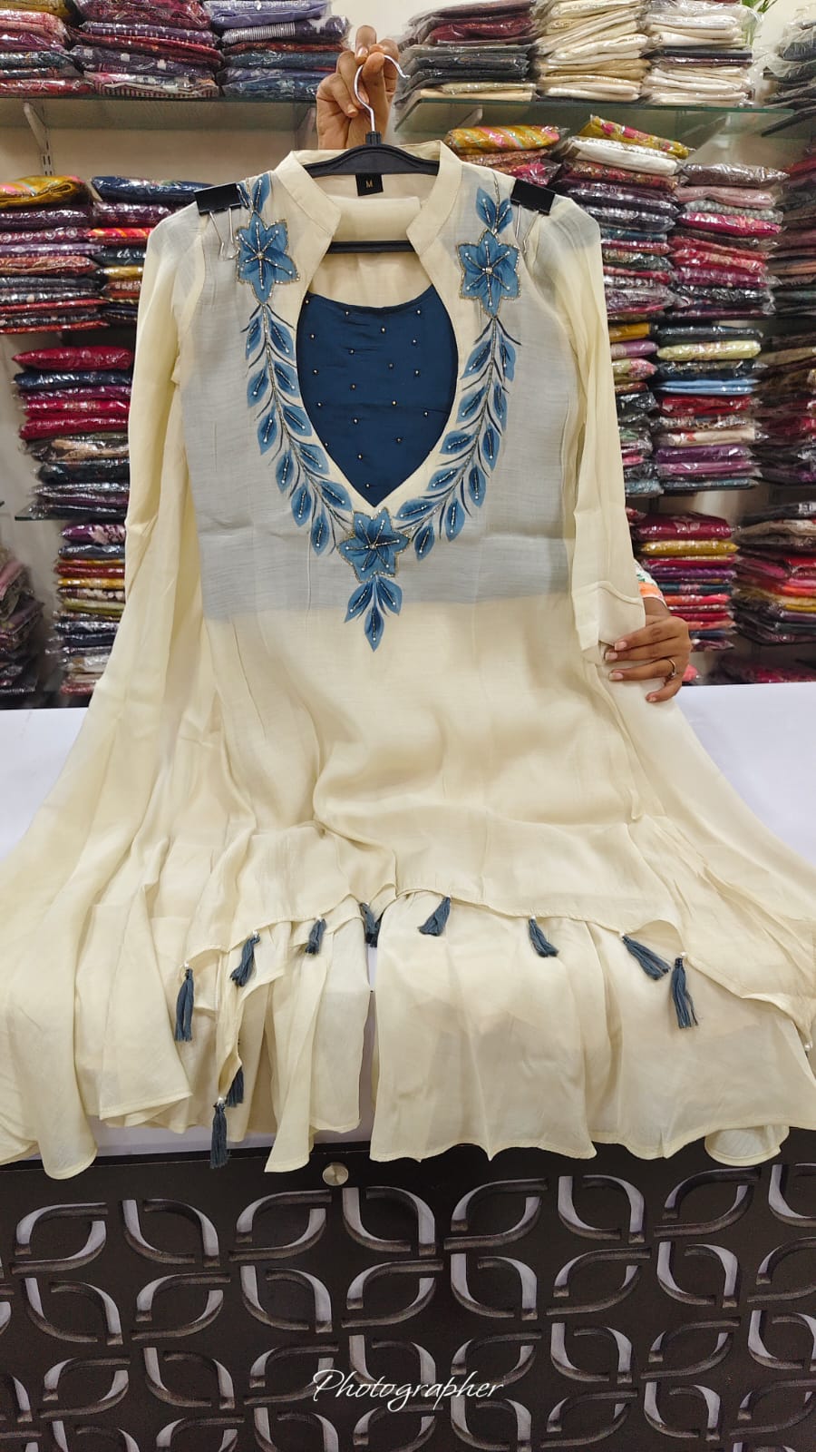 Soft mul chanderi with buster smart two piece cordset (C361)