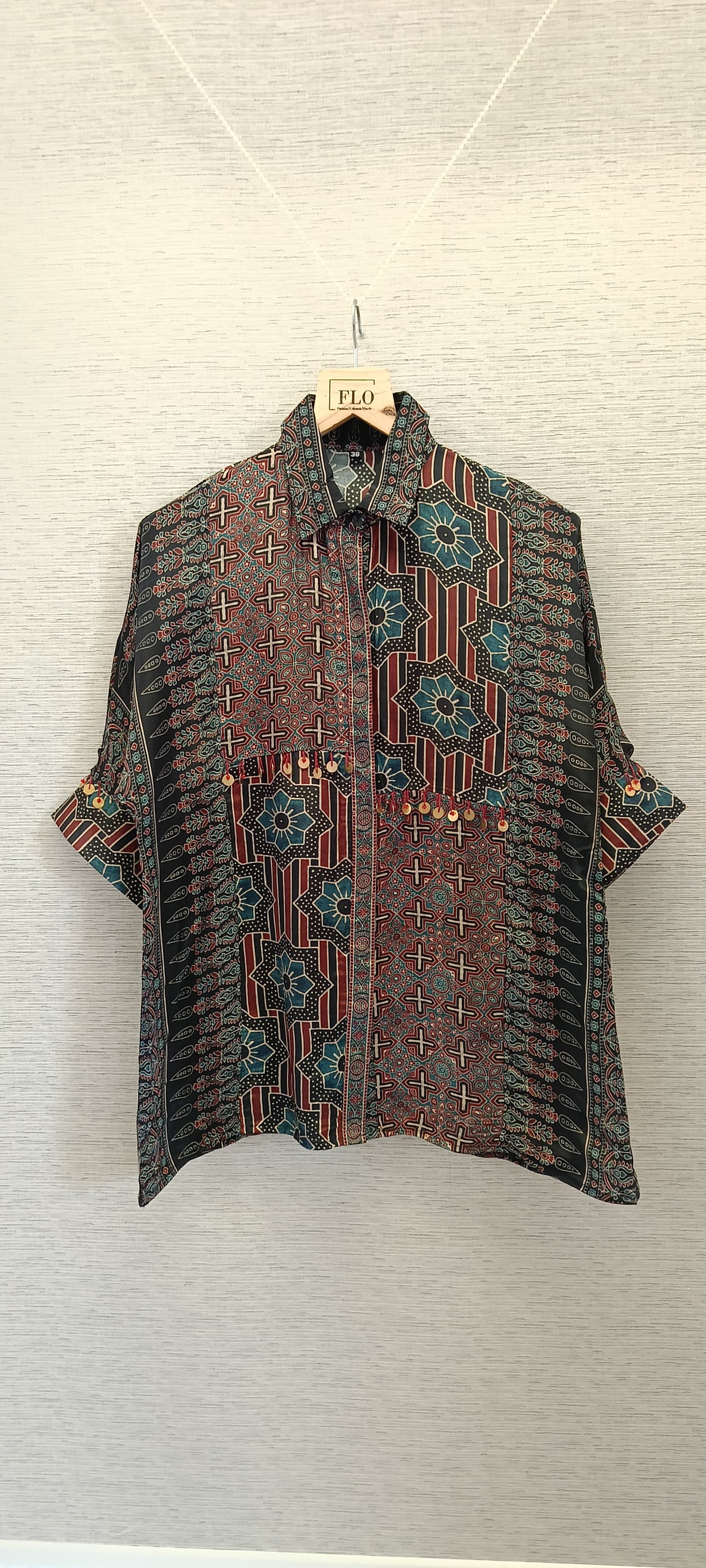 Pure crape loose fit till 46 size (A1358)