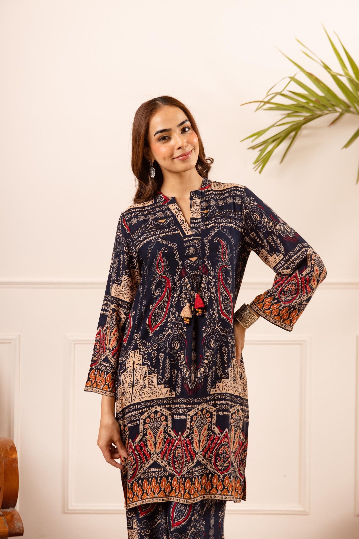 Cotton modal two piece cordset (B156)