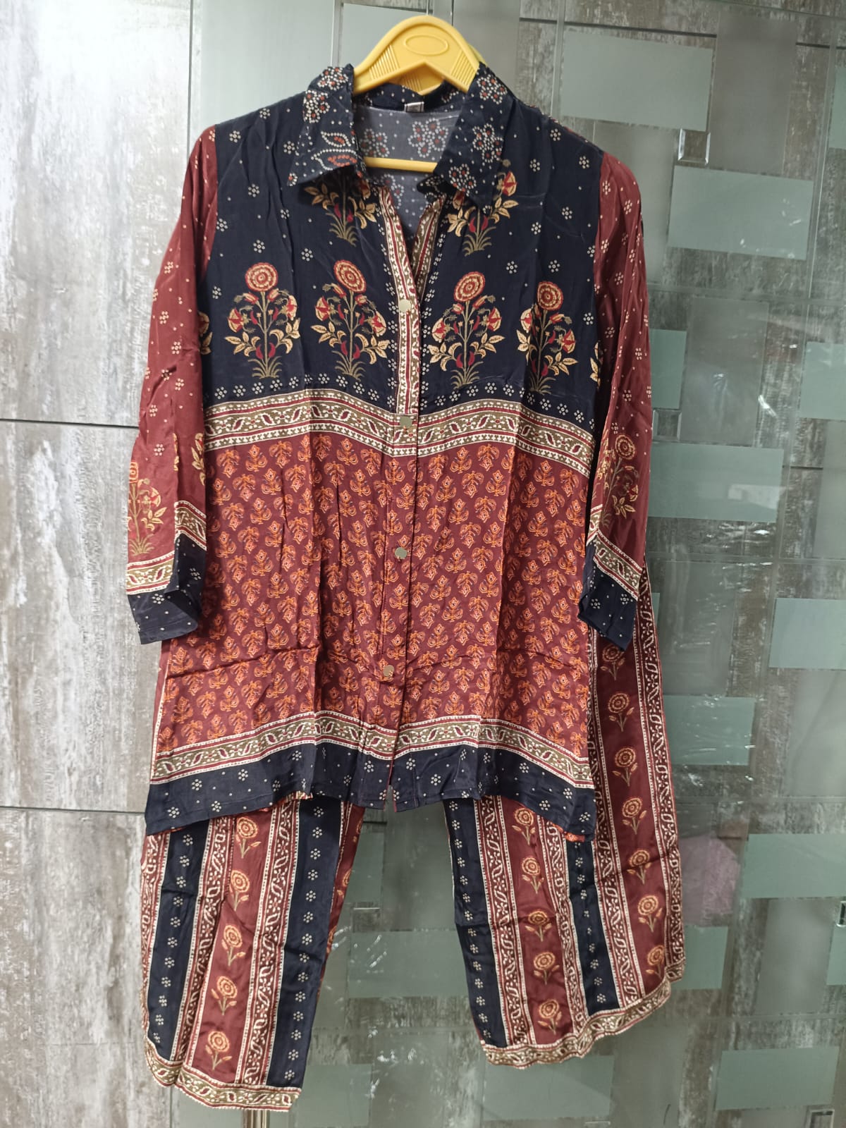 Natural crape smart two piece cordset (C292)