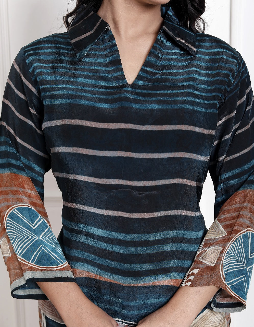 Pure crape only top (A1011)