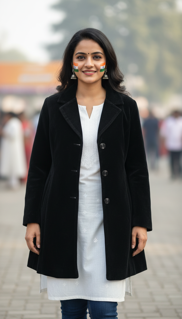 Premium solid blend velvet blazer(B13)