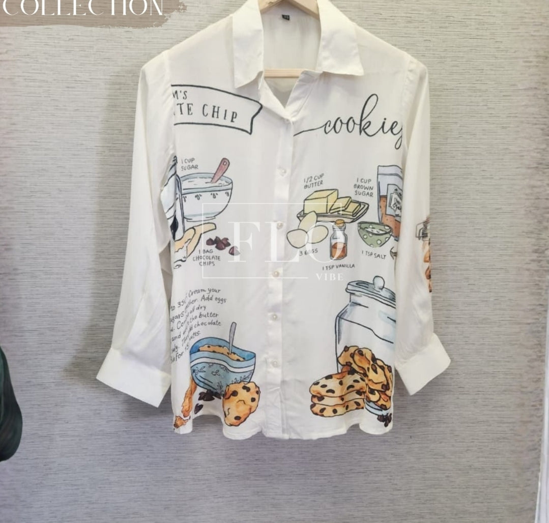 Pure muslin only shirt (A1933)