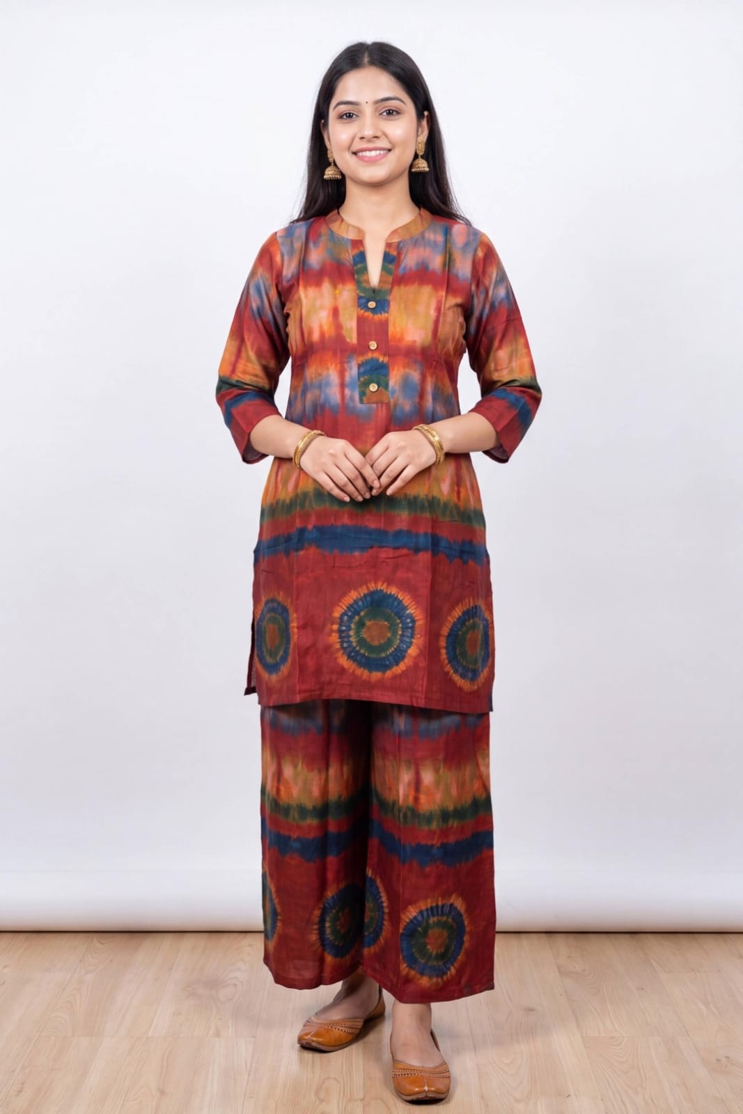 Smart cotton modal two piece cordset (C490)