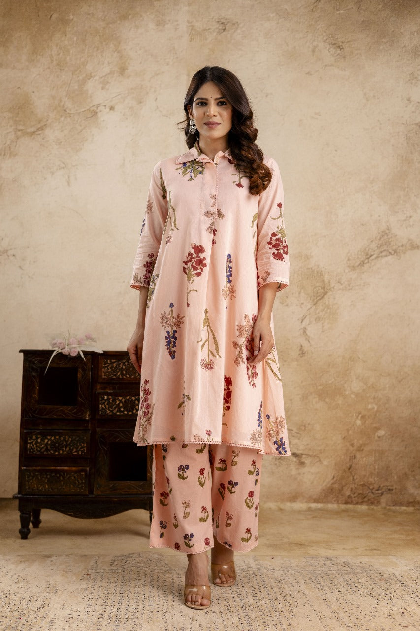 Pure cotton with an inner two piece cordset (A1383)