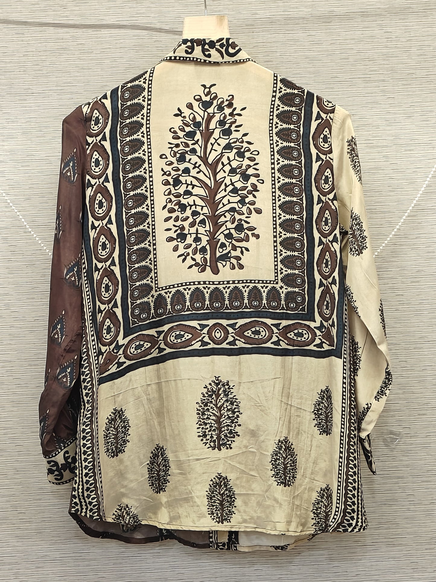 Pure crape smart shirt (C259)