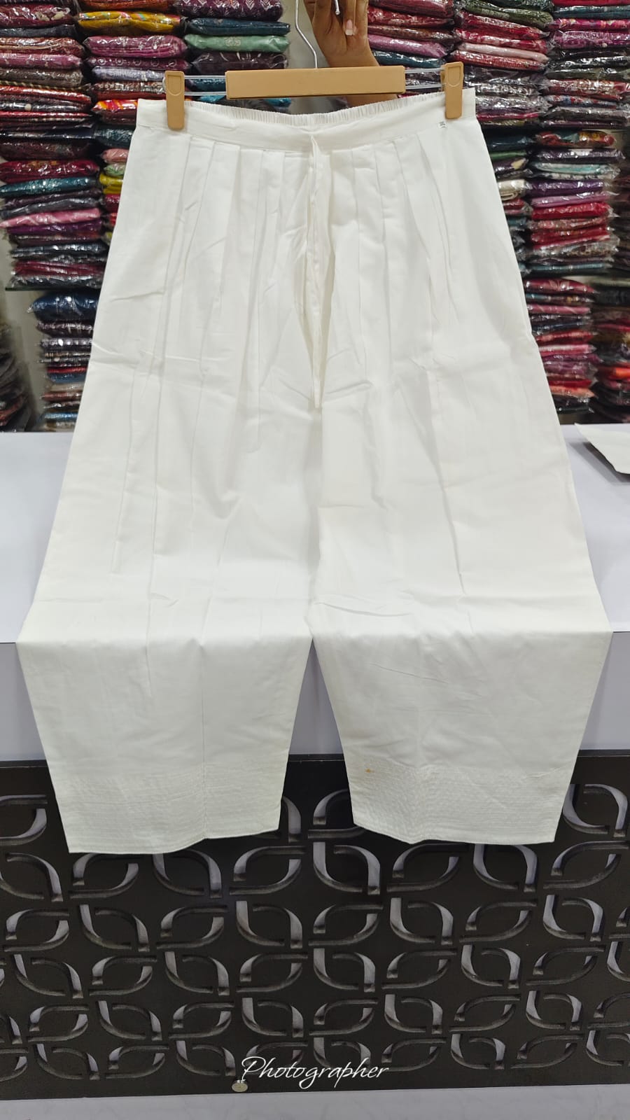 Pure cotton farshi salwar (C246)