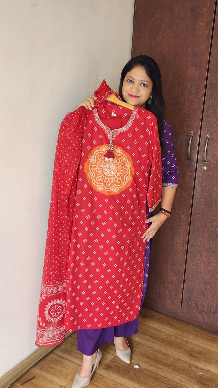 Pure cotton three piece set (B282)