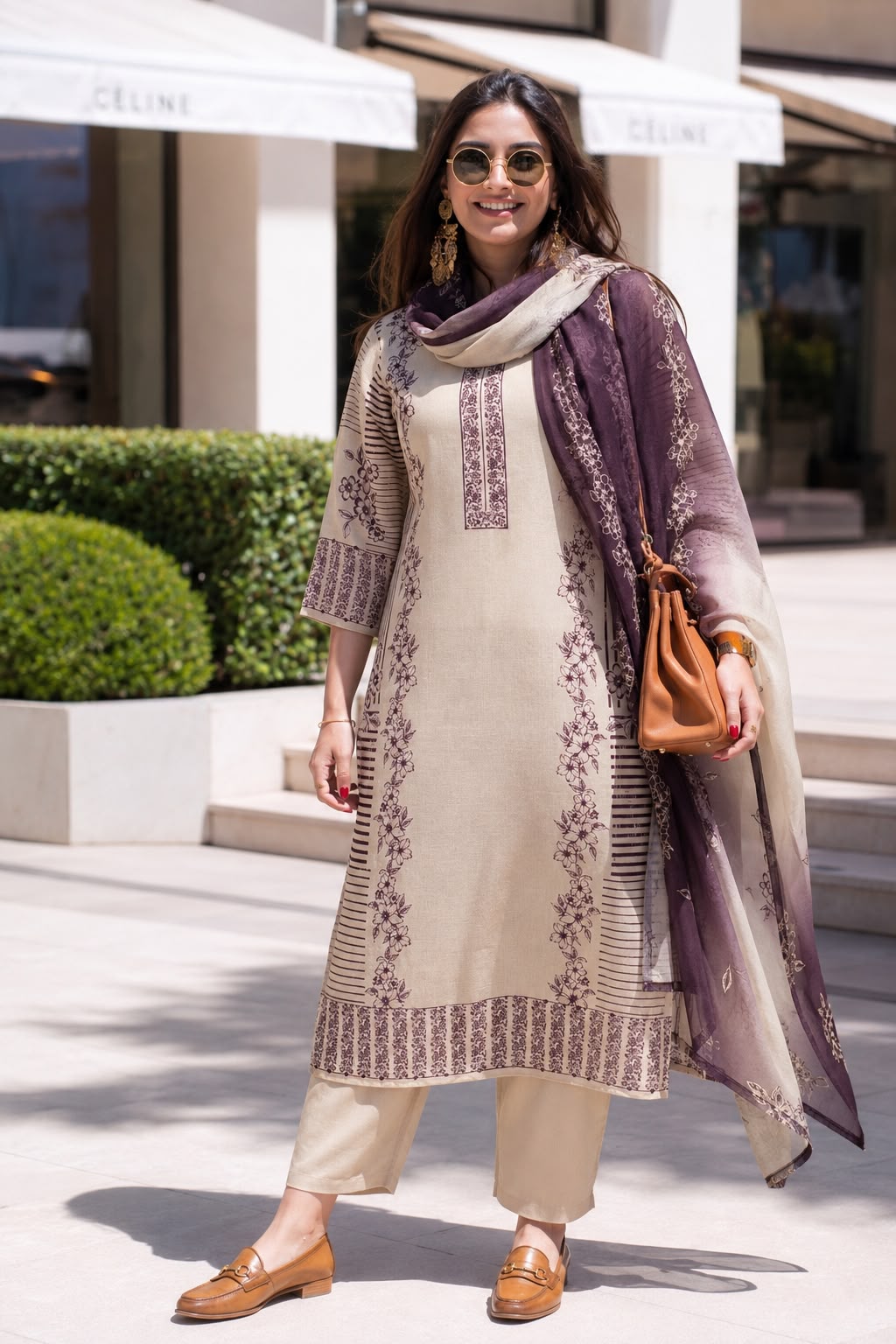 Cotton linen smart three piece set (C193)