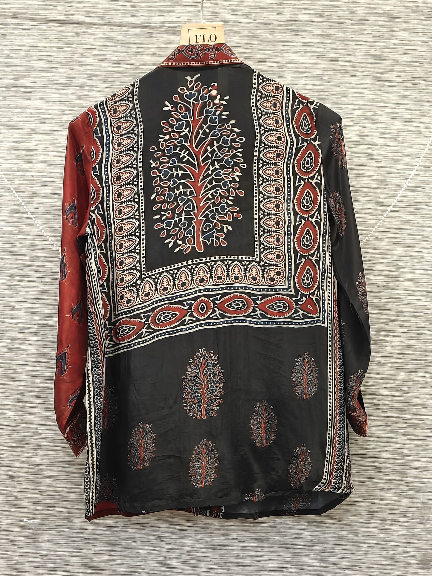 Pure crape smart shirt (C258)