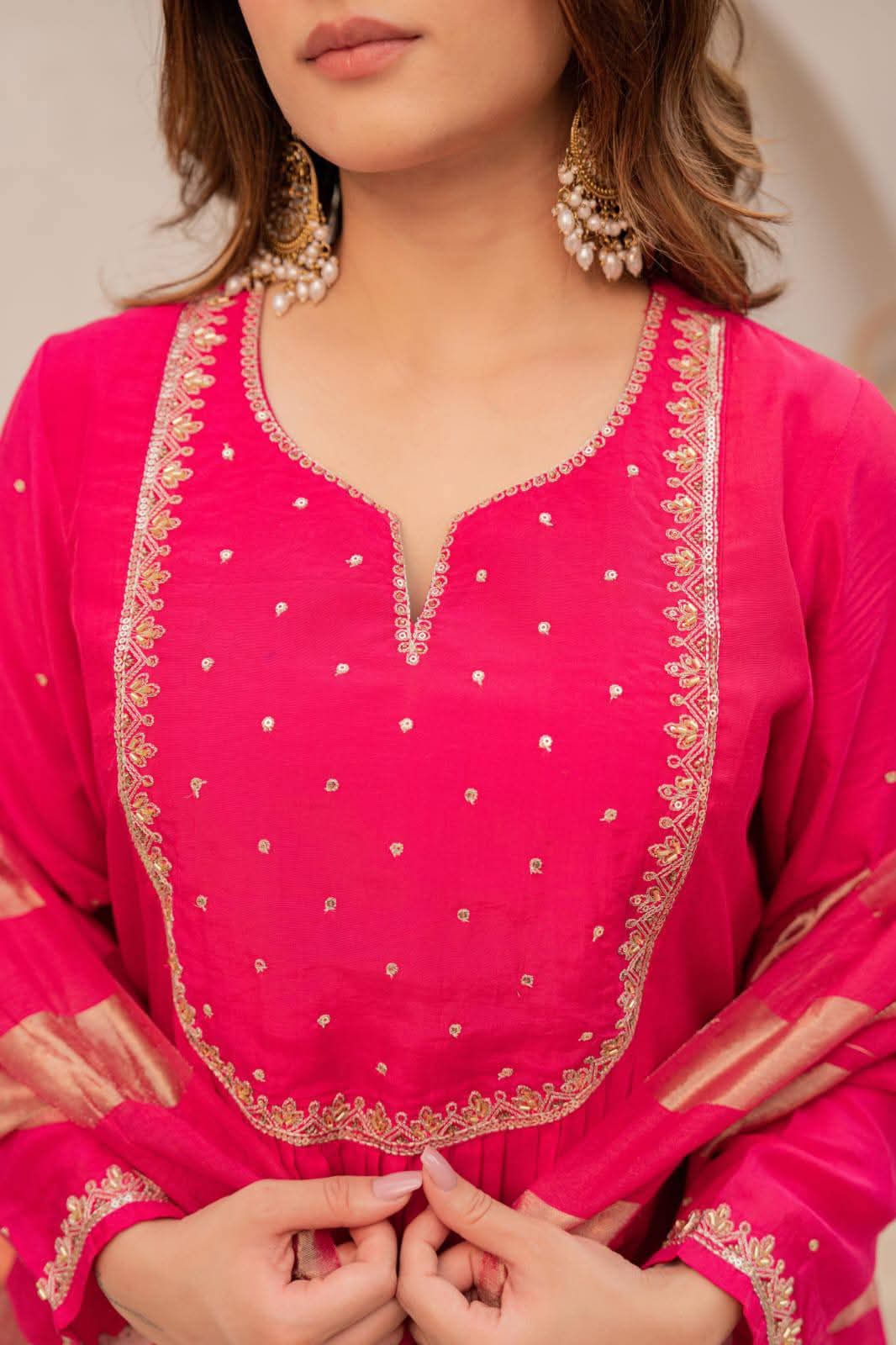 Mulberry silk three piece designer set (A491)
