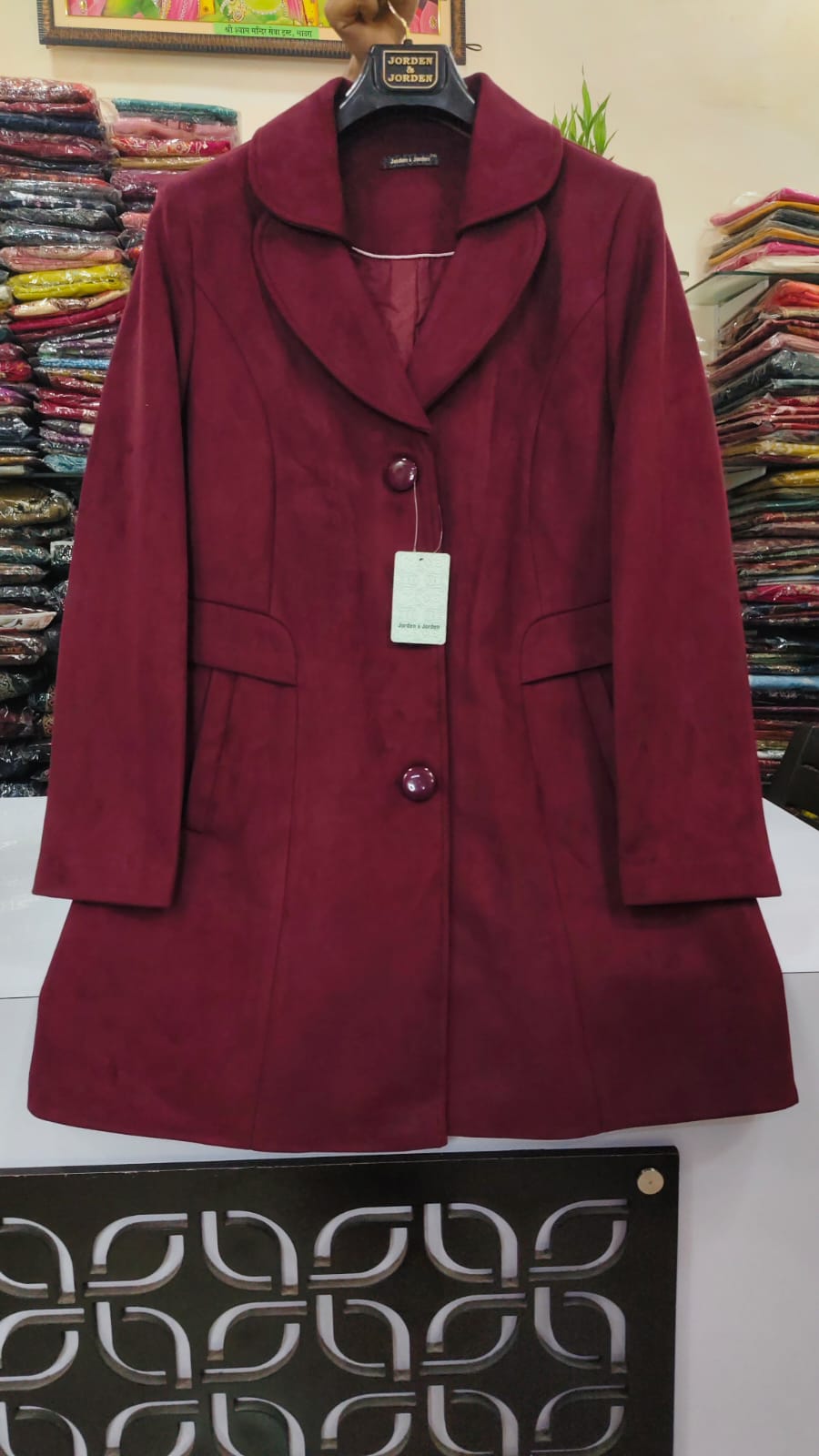 Luxurio suede velvet warm blazer(B4)