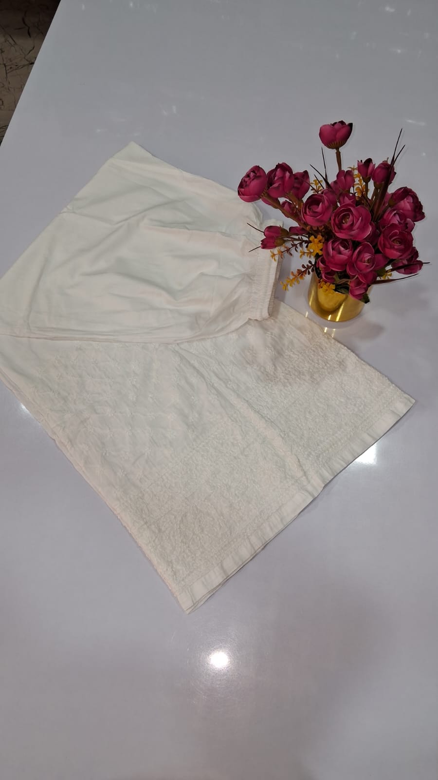 Chikankari plazo (P1623)