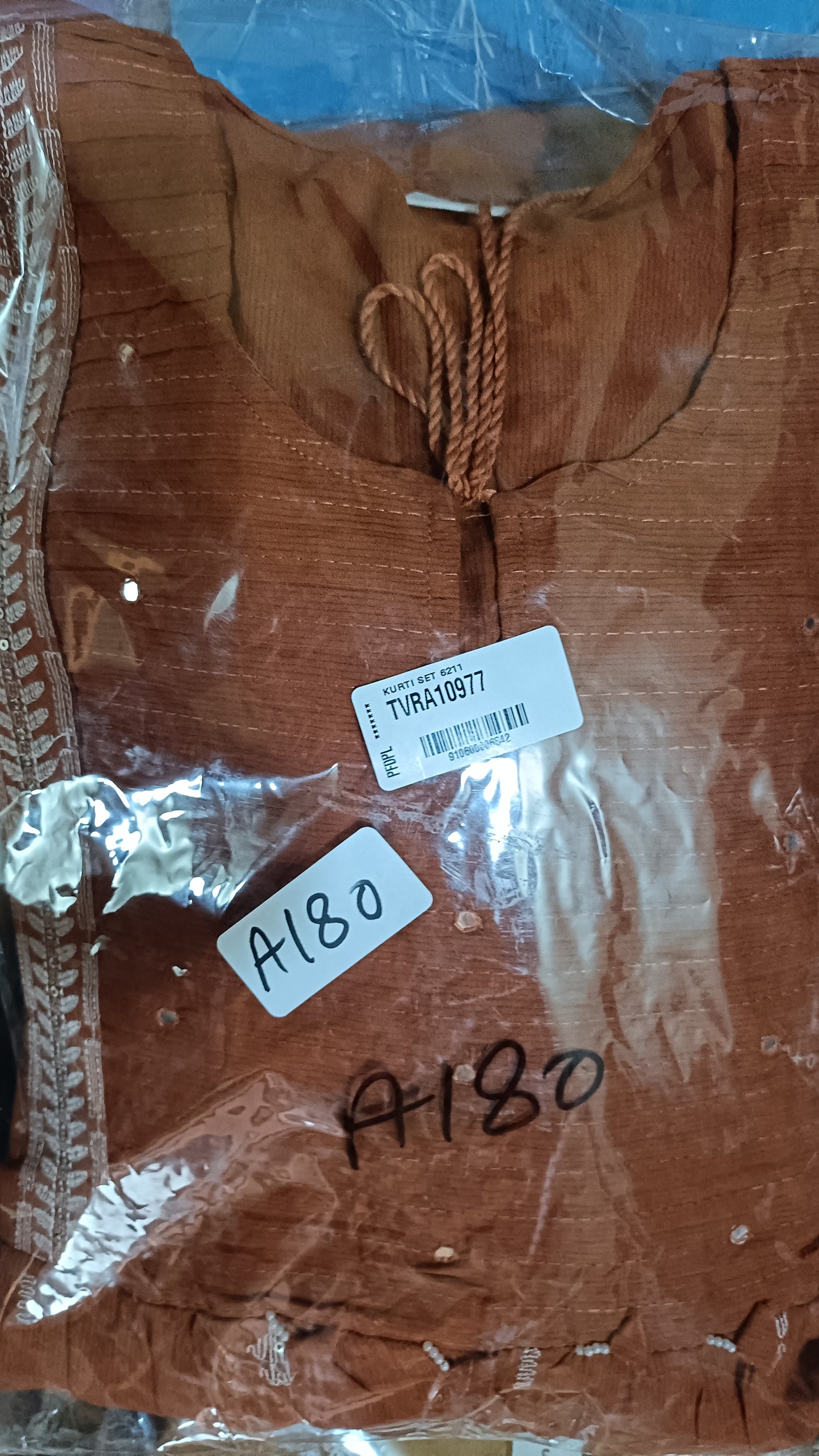 Mustred thread work three piece set (A180)