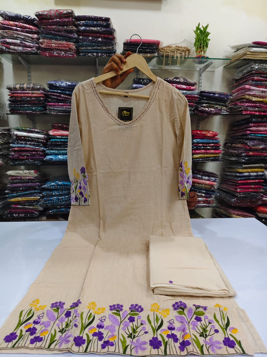 Pure cotton three piece set (A462)