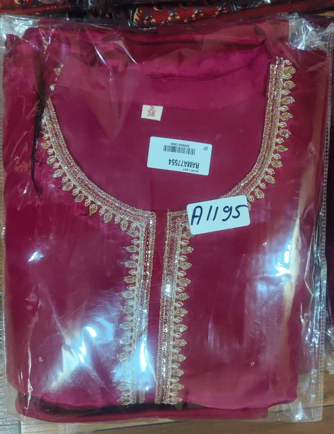 Pure silk three piece set (A1195)