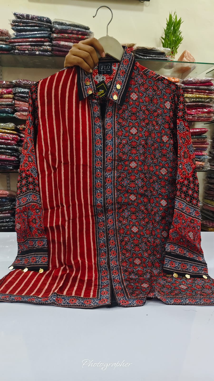 Pure crape silk only top (A1157)