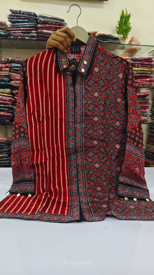 Pure crape silk only top (A1157)