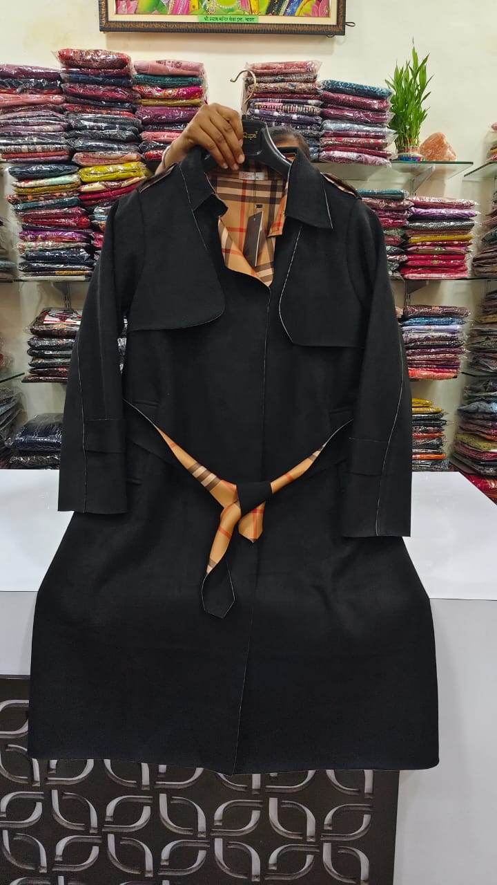 Premium velvet imported suede with belt(B6)