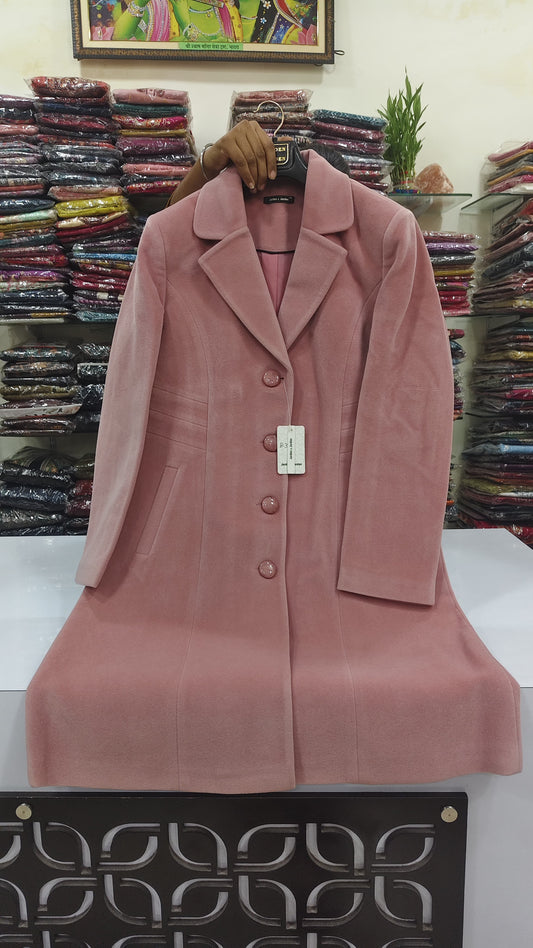 Premium embossed imported velvet warm blend blazer(B12)