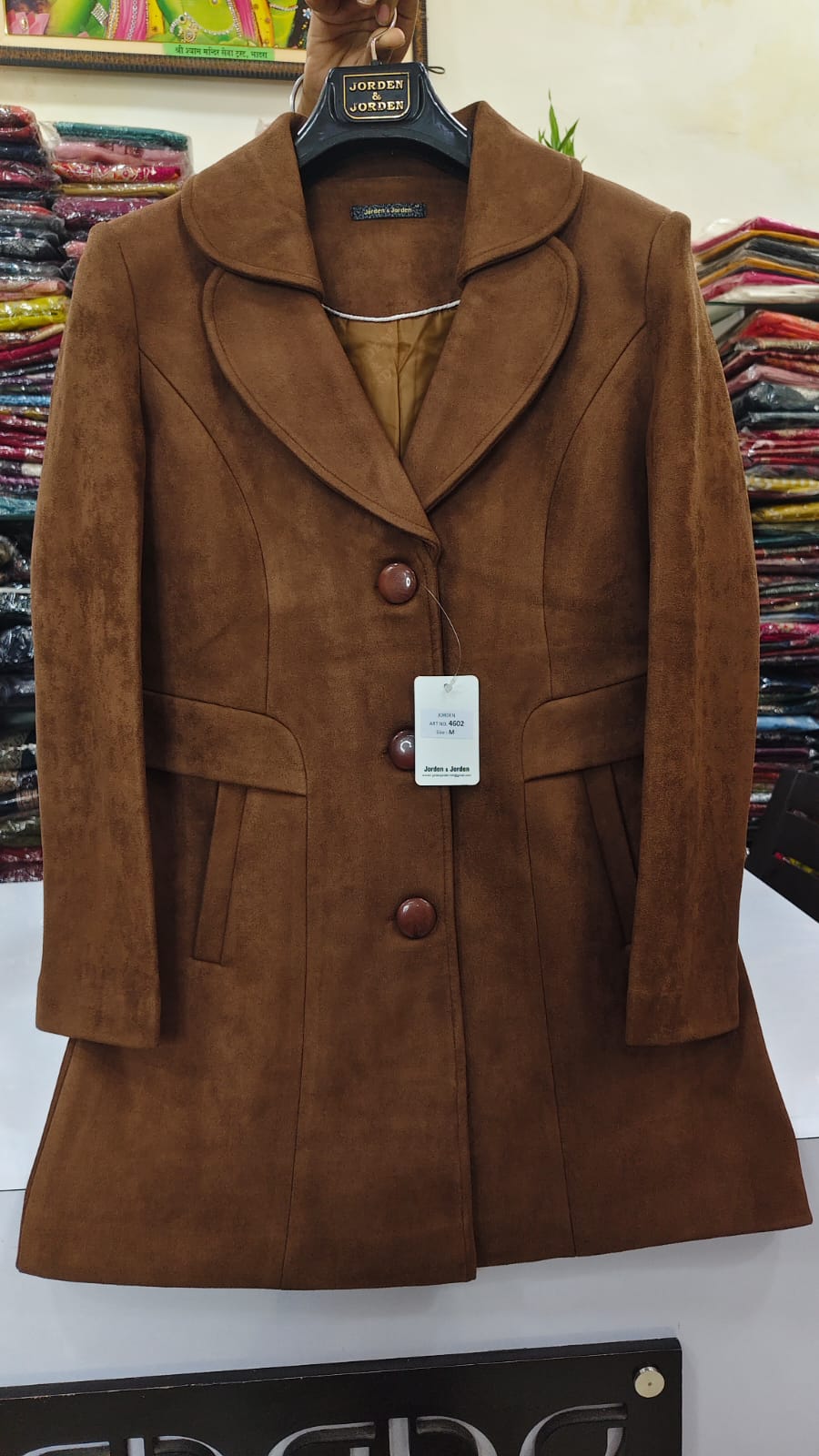 Luxurio velvet suede blazer (B5)