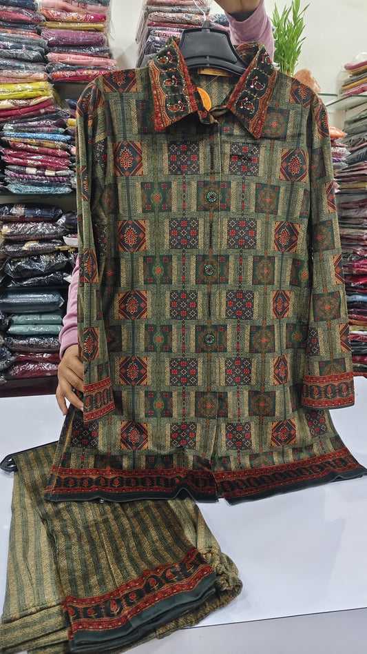 Premium imported velvet branded cordset(Z9)