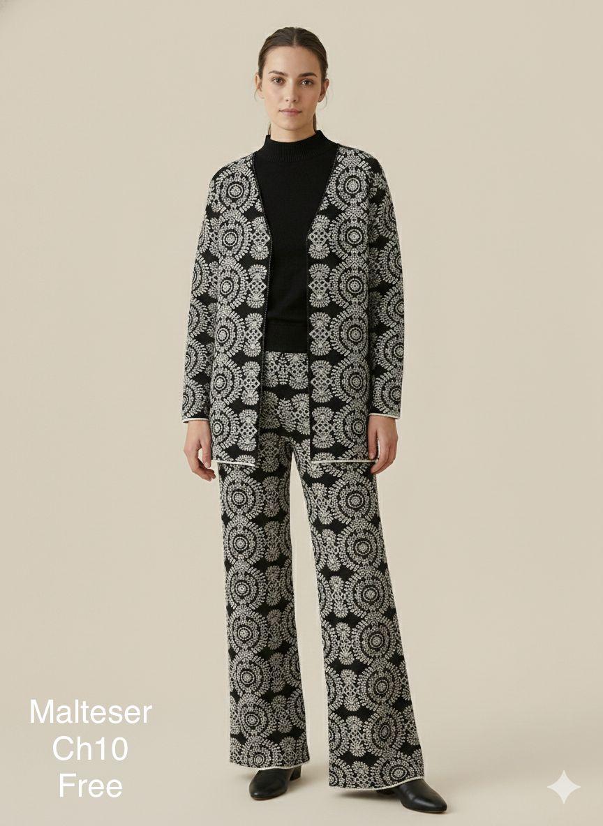 Premium knitted warm detachable shrugcordset (B39)