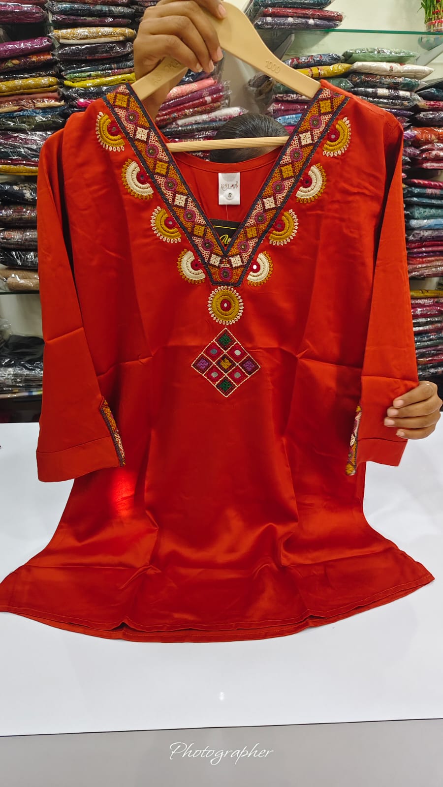 Gaji silk only top (A1907)