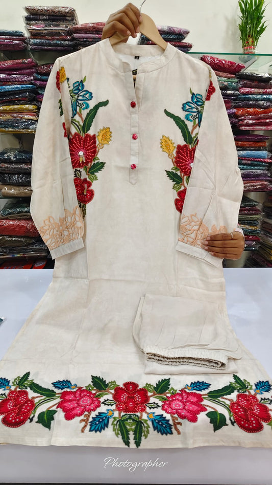 Pure muslin cordset (A1553)